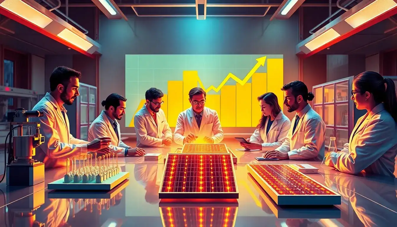 What are the projected cost reductions for perovskite solar panels in the near future