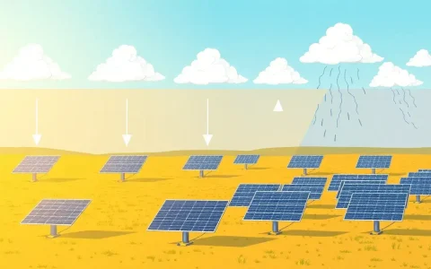 How does the energy production of single-axis trackers vary with different types of cloud cover