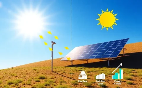 What are the main advantages of using dual-axis trackers over fixed solar panels