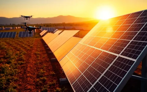 How does AI improve the efficiency of solar trackers