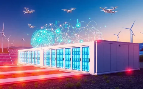 What role does AI play in optimizing energy storage systems