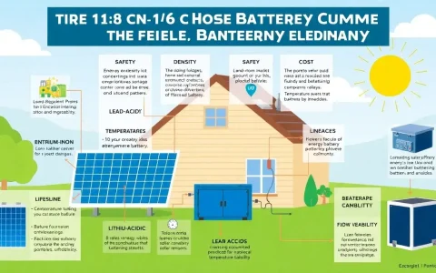 What factors should be considered when choosing a battery chemistry for residential energy storage