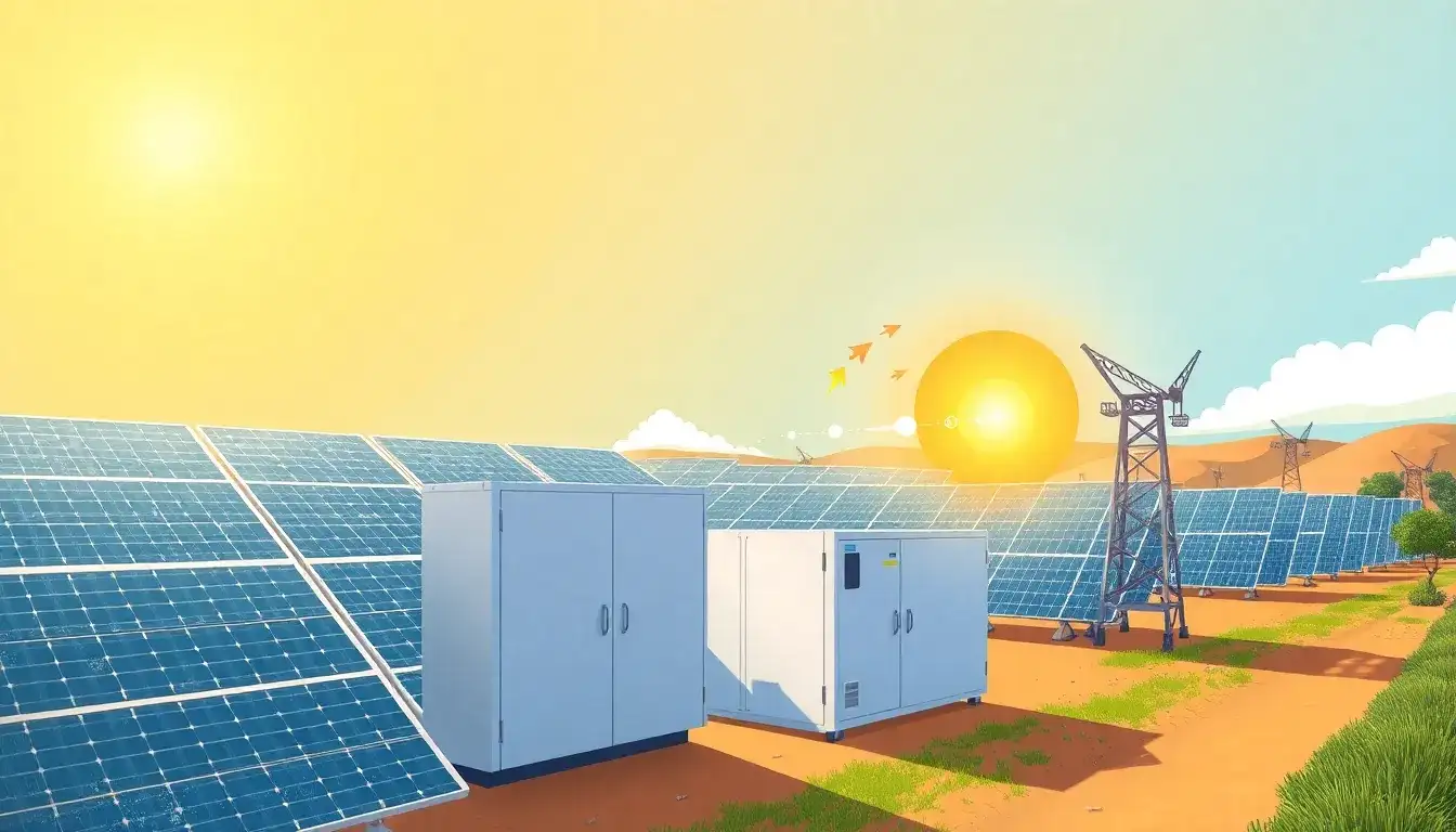 What role do energy storage systems play with solar trackers