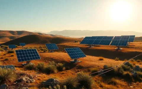 How do taller solar trackers on uneven terrain affect energy production