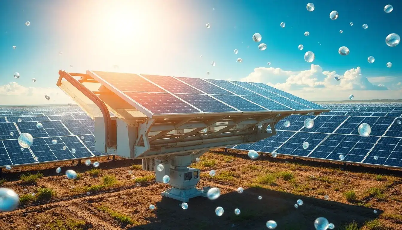 What are the latest technologies used to protect solar trackers from hail