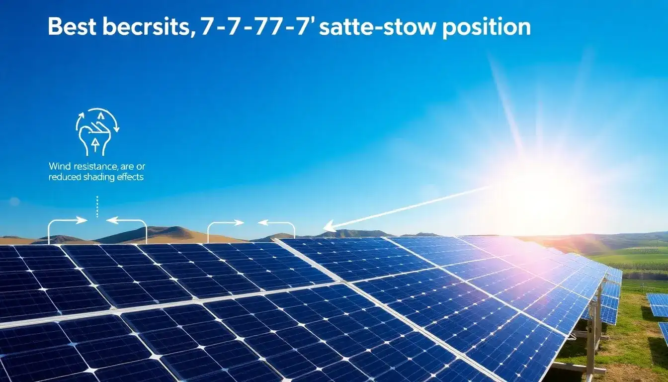 What are the benefits of the 77-degree stow for solar trackers
