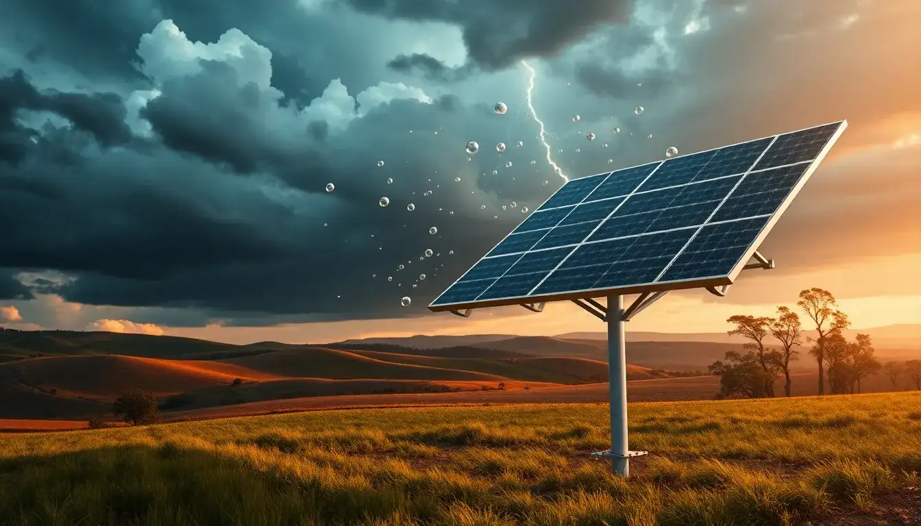 How does the high-tilt tracker improve resilience in hail-prone regions