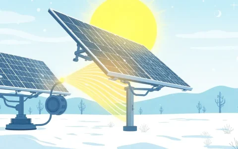 How do snow sensors work in solar tracker systems