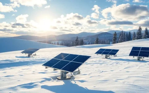 Can solar trackers operate efficiently in regions with frequent snowfall