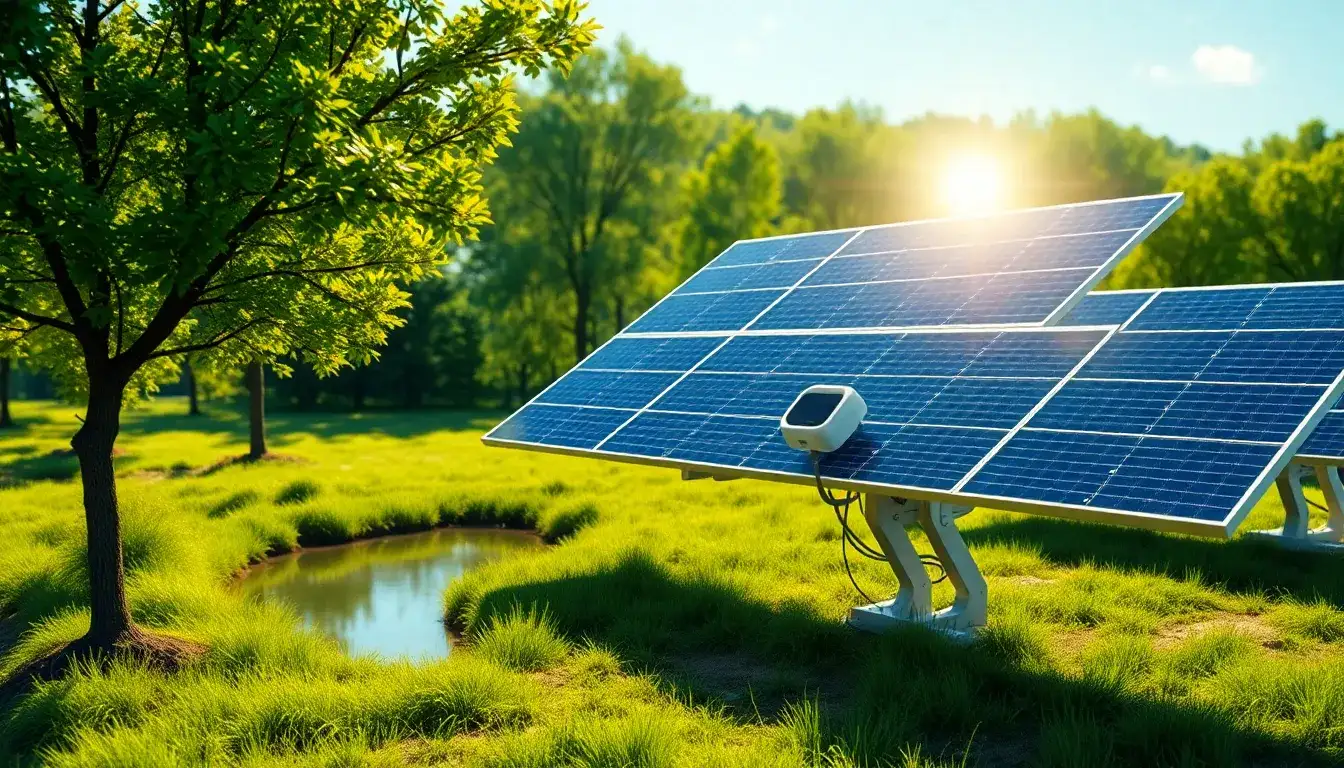 Are there any specific brands of flood sensors recommended for solar trackers