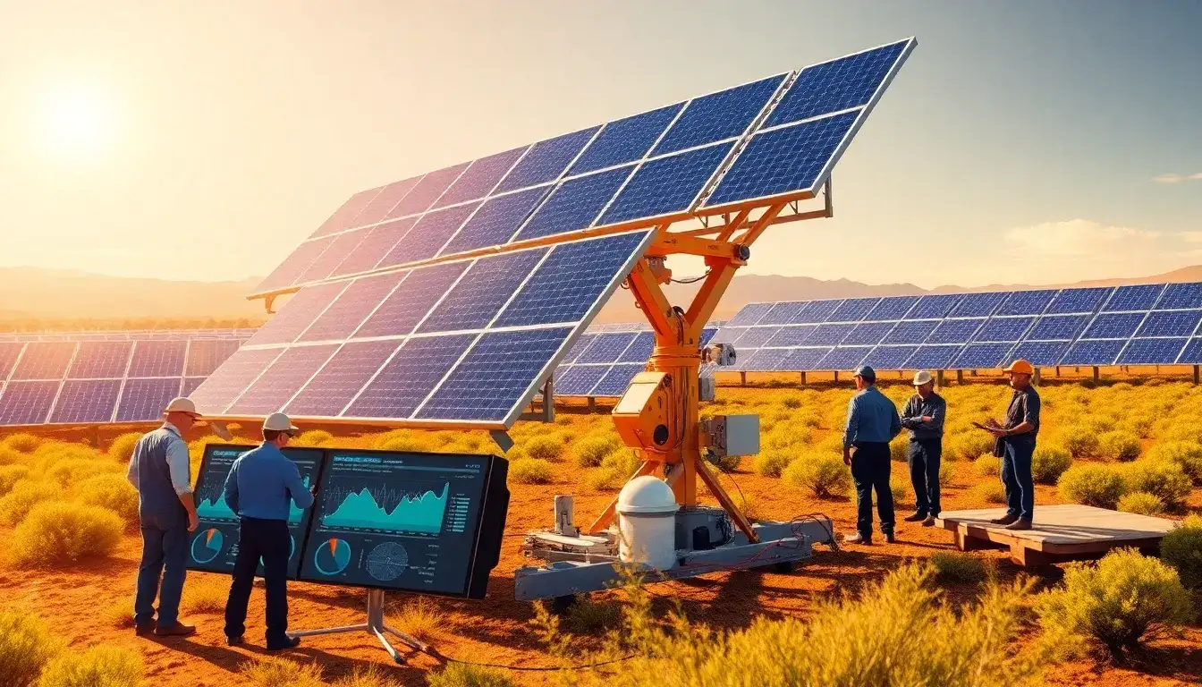 How does the energy output of solar trackers justify their higher maintenance costs