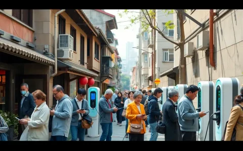 Solving Charging Anxiety: New Shared Charging Stations Transform Life in Yangpu's Old Community