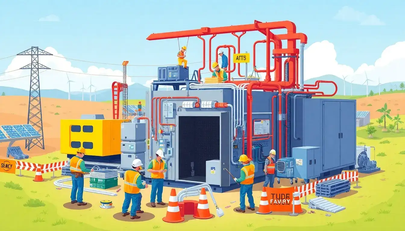 What are the main technical challenges in installing energy storage systems