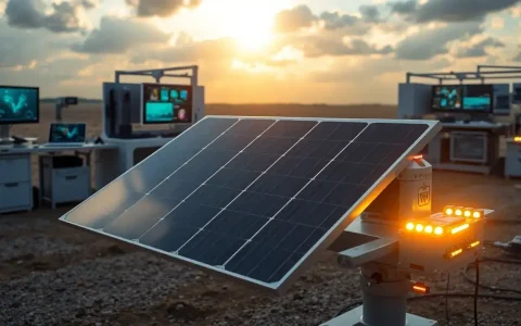 Are there any technologies being developed to improve solar tracker performance in low-sunlight conditions