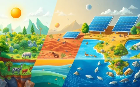 How do different types of solar panels affect local ecosystems