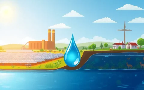 What are the long-term water savings from using solar energy
