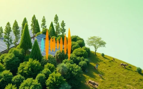 How effective are vegetative barriers in reducing noise pollution from solar facilities