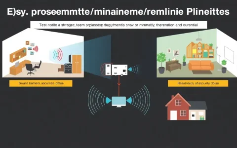 What are the best practices for strategic equipment placement to minimize noise