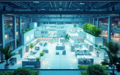 How can I optimize the layout of a facility to reduce noise