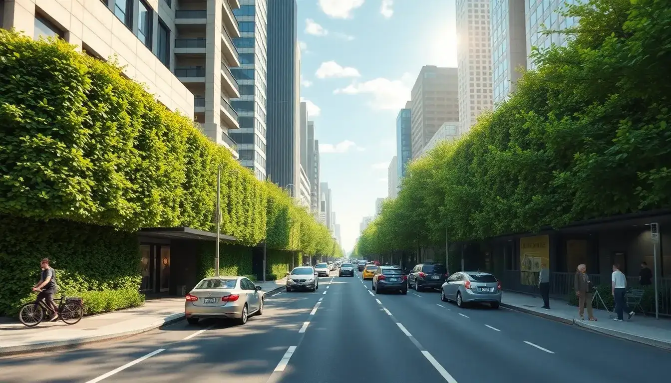 Can vegetative barriers be combined with sound-absorbing materials for better noise reduction