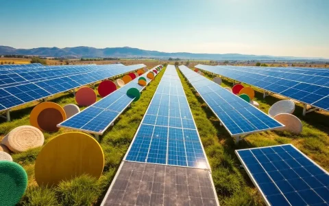 Are there any specific brands or types of sound-absorbing panels recommended for solar farms