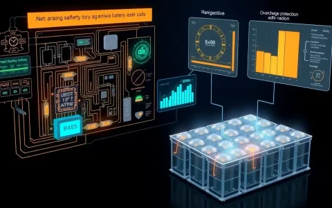 How does the BMS ensure the safety of the battery cells