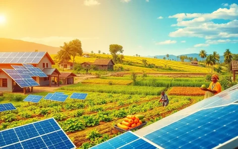 How does solar energy impact food security in rural areas