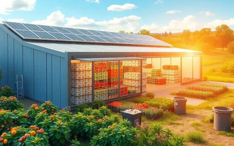 How effective are solar-powered cold storage facilities in reducing food waste