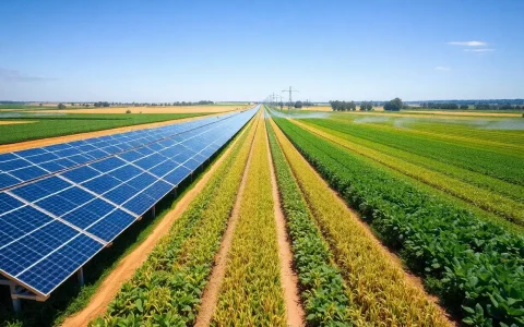How do solar-powered irrigation systems impact crop yields