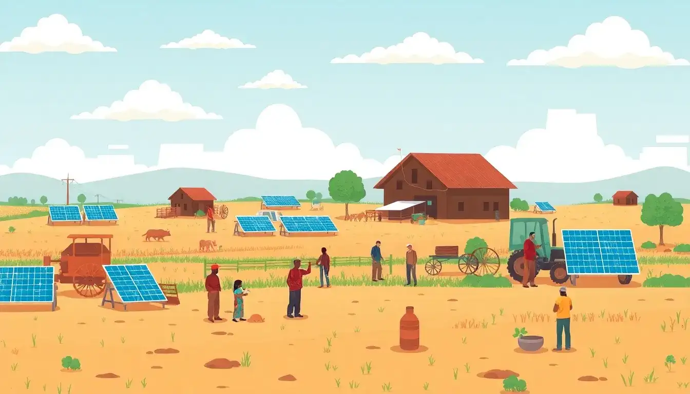 What challenges do rural communities face when implementing solar energy projects