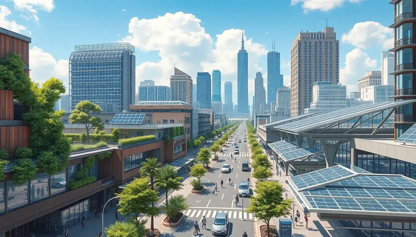 What innovative solutions are being used in urban solar projects that might not be applicable in rural areas