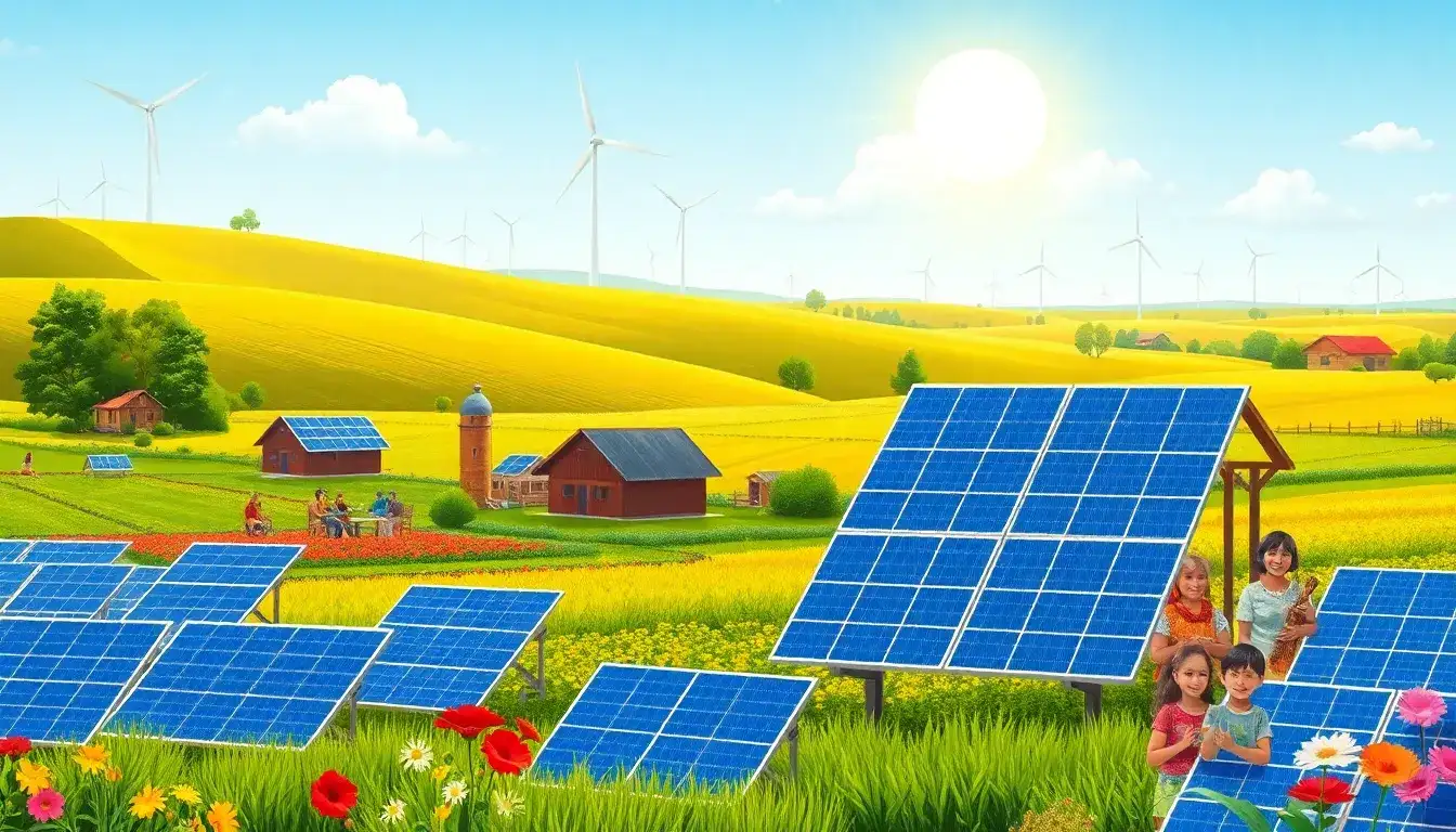 What lessons can other rural communities learn from the successes and challenges of these solar energy projects