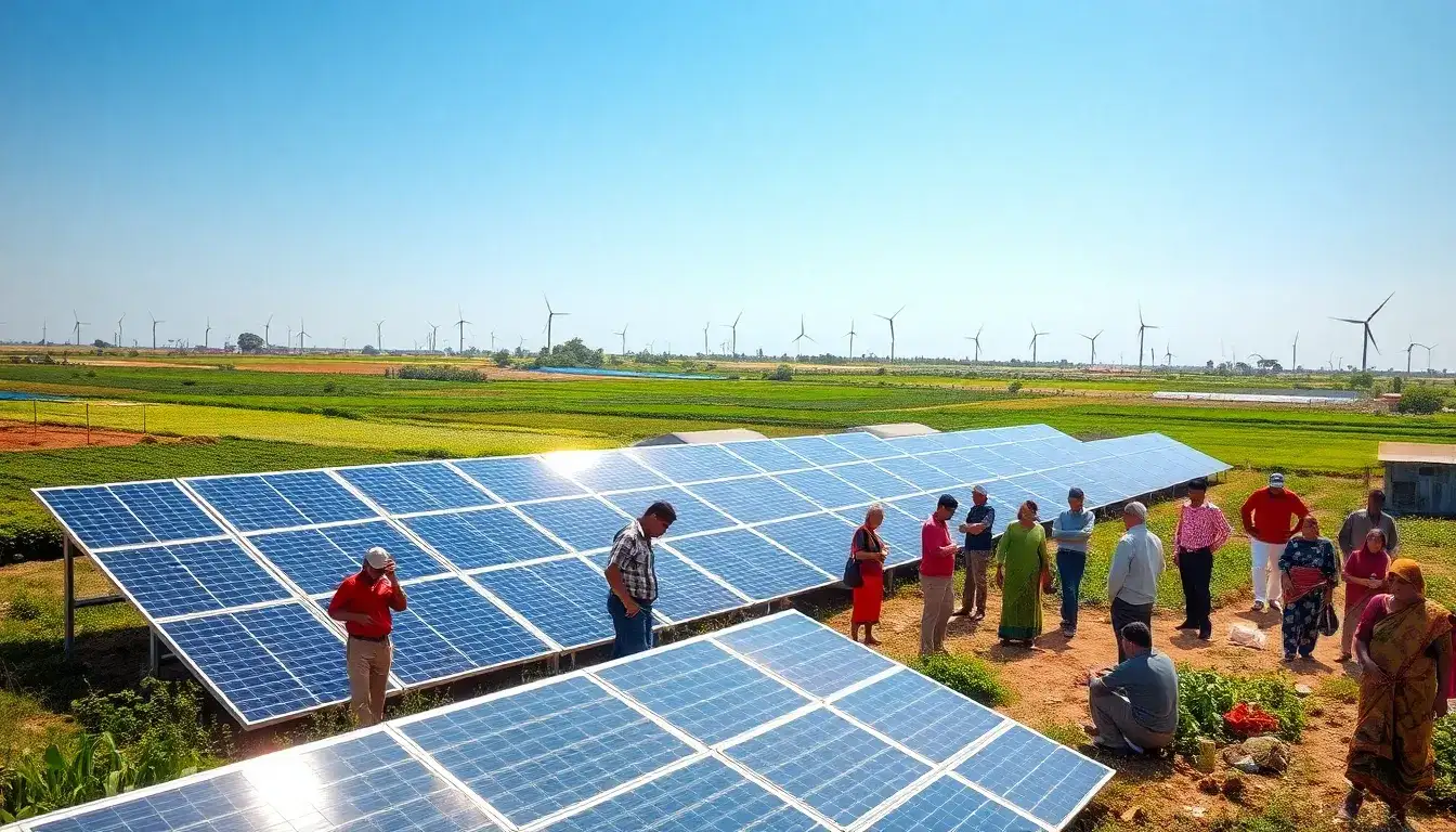 Are there any long-term employment opportunities in rural areas after solar project completion