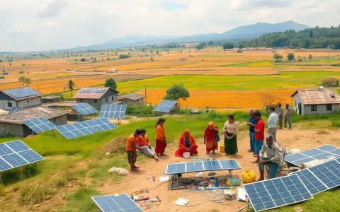 What are the challenges faced by rural communities in maintaining solar installations