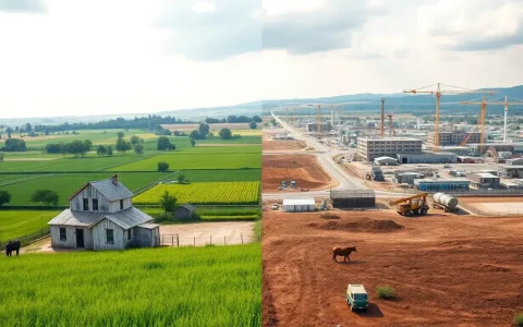 How do land use changes impact agricultural productivity in rural areas