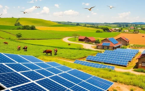 How can rural communities balance economic benefits from solar energy with potential land use changes
