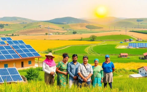 What role do local partnerships play in the successful implementation of solar energy projects in rural areas