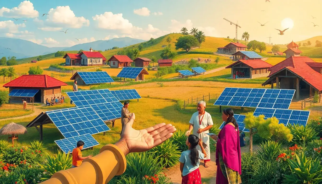 How do cultural and social factors influence the acceptance of solar energy projects in rural communities