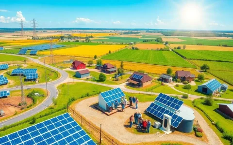 How do solar installations affect the local infrastructure in rural areas