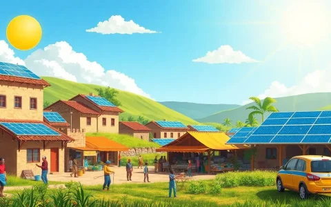 How do solar projects influence the local economy in rural communities