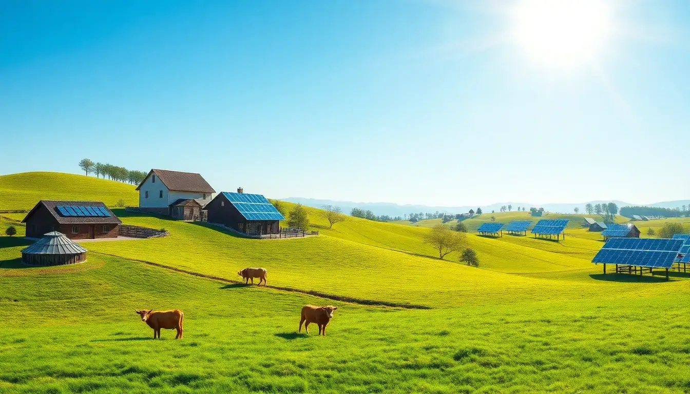 How do solar installations affect the rural character of communities