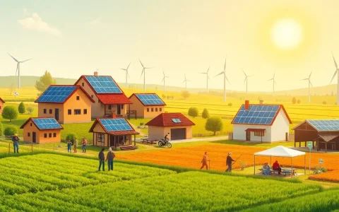 Are there any case studies showing the economic benefits of solar installations in rural communities