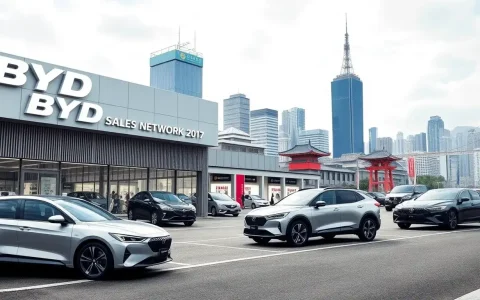 BYD Plans to Expand Sales Network in Japan to 100 Stores by Year-End