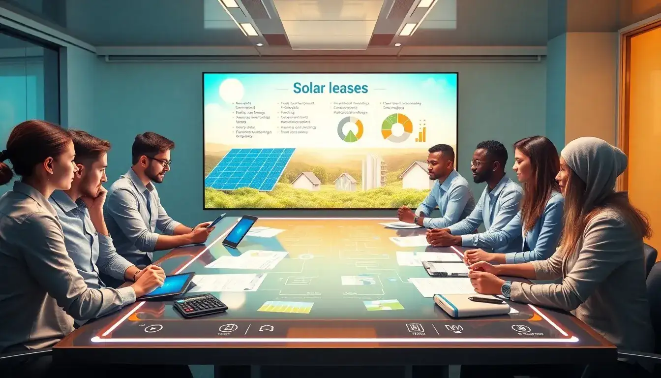 What are the key factors to consider when negotiating a solar lease