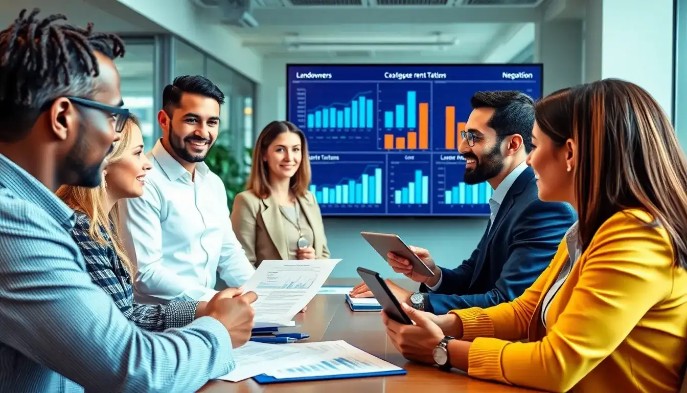 How can landowners negotiate for better rent terms during the lease period