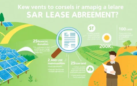 What should landowners look for in a solar lease agreement