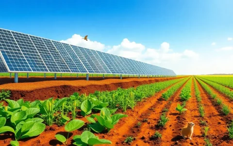 How do solar installations affect soil health and fertility