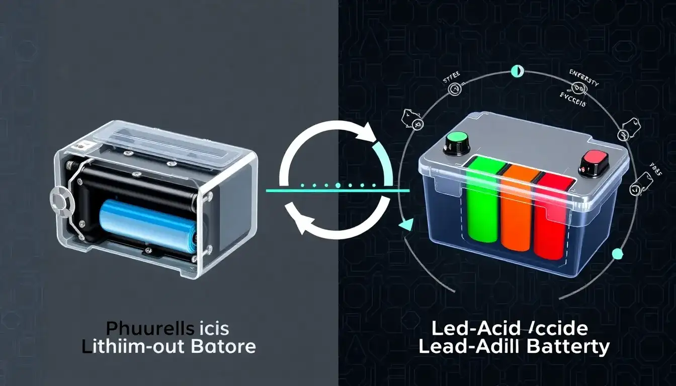 How does the lifespan of lithium-ion batteries compare to lead-acid batteries