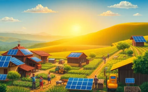 How does solar energy impact local economies in rural areas