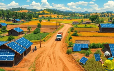 What are the main challenges in implementing solar energy in rural communities